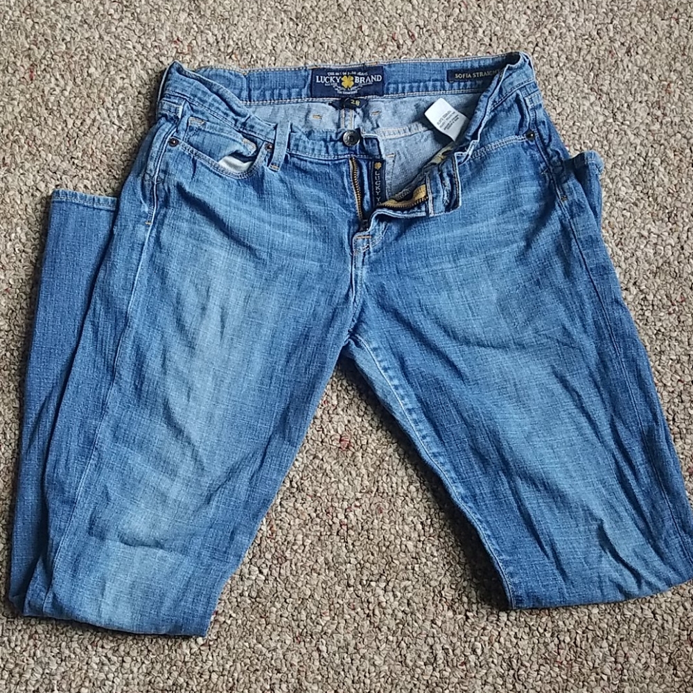 Lucky Brand Blue Jeans 6/28